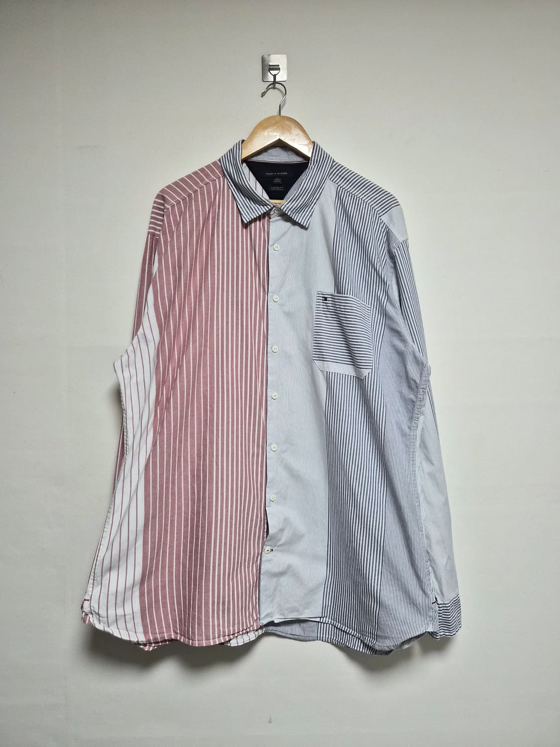 타미힐피거Tommy 옥스포드 스트라이프 셔츠 2XL - S388 상품이미지1