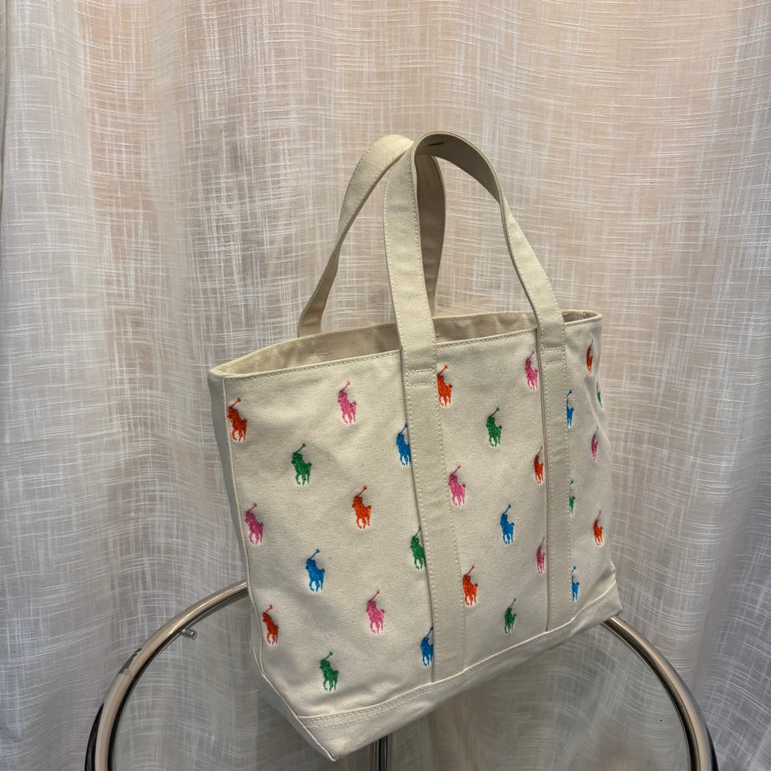 정품 폴로 랄프로렌 캔버스 토트백     상품이미지3