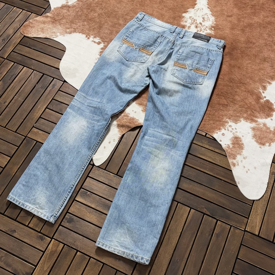 디젤 Revick 데님 팬츠 연청 상품이미지3