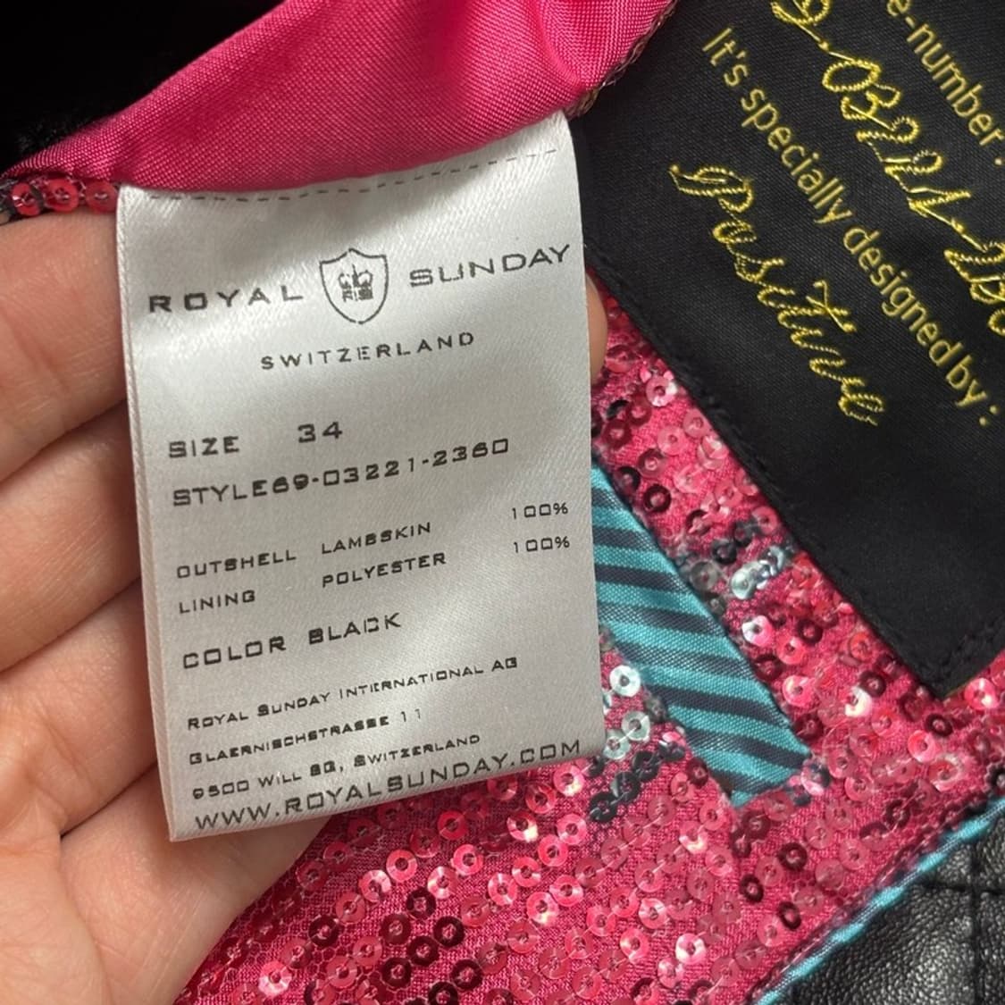 ROYAL SUNDAY 원앤온리 스터드 라이더 자켓 34 상품이미지8