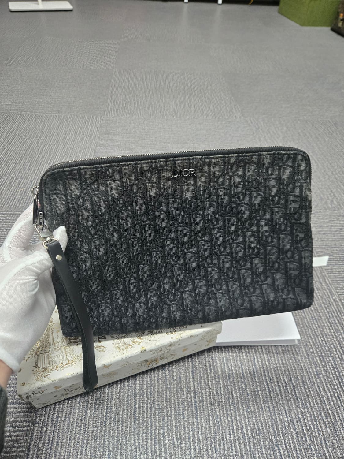 [특가][정품] 디올 오블리크 아이패드 클러치백 상품이미지1