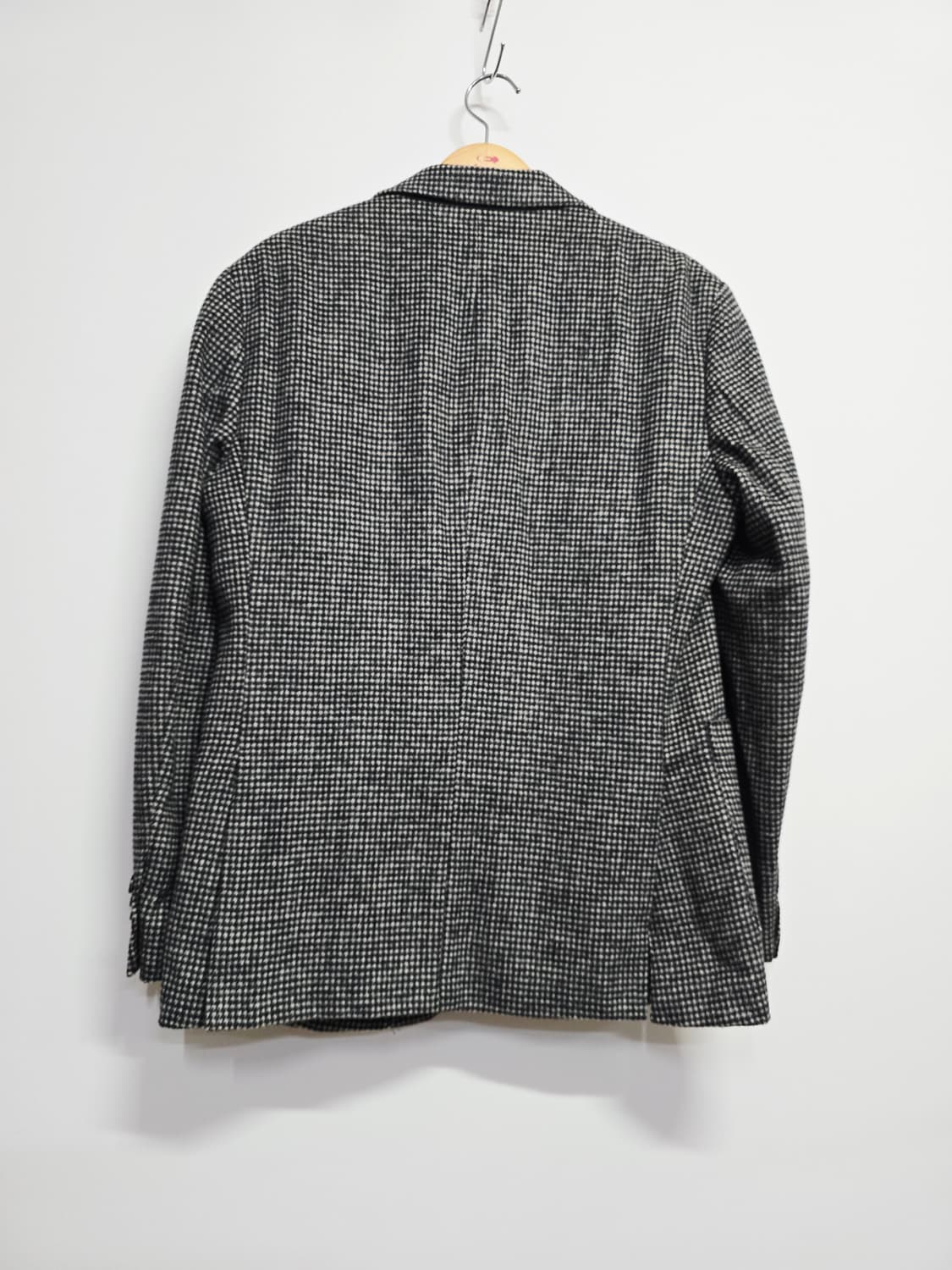 워모 하운드투스 체크 모캐시미어 혼방자켓100 상품이미지4