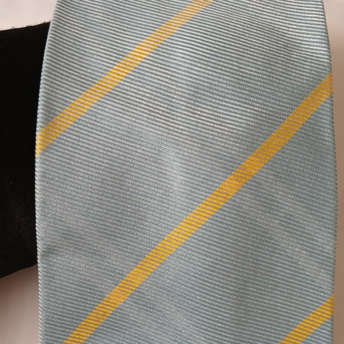 에르메네질도 제냐 실크 스트라이프 넥타이 9.9cm A+등급 A18889 상품이미지7