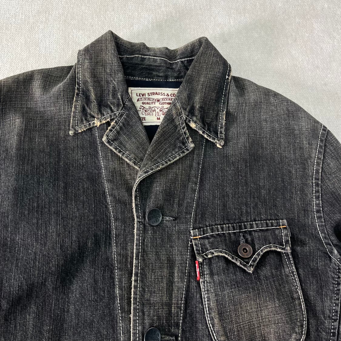 W100 리바이스 레드탭 웨스턴 데님 자켓 상품이미지2