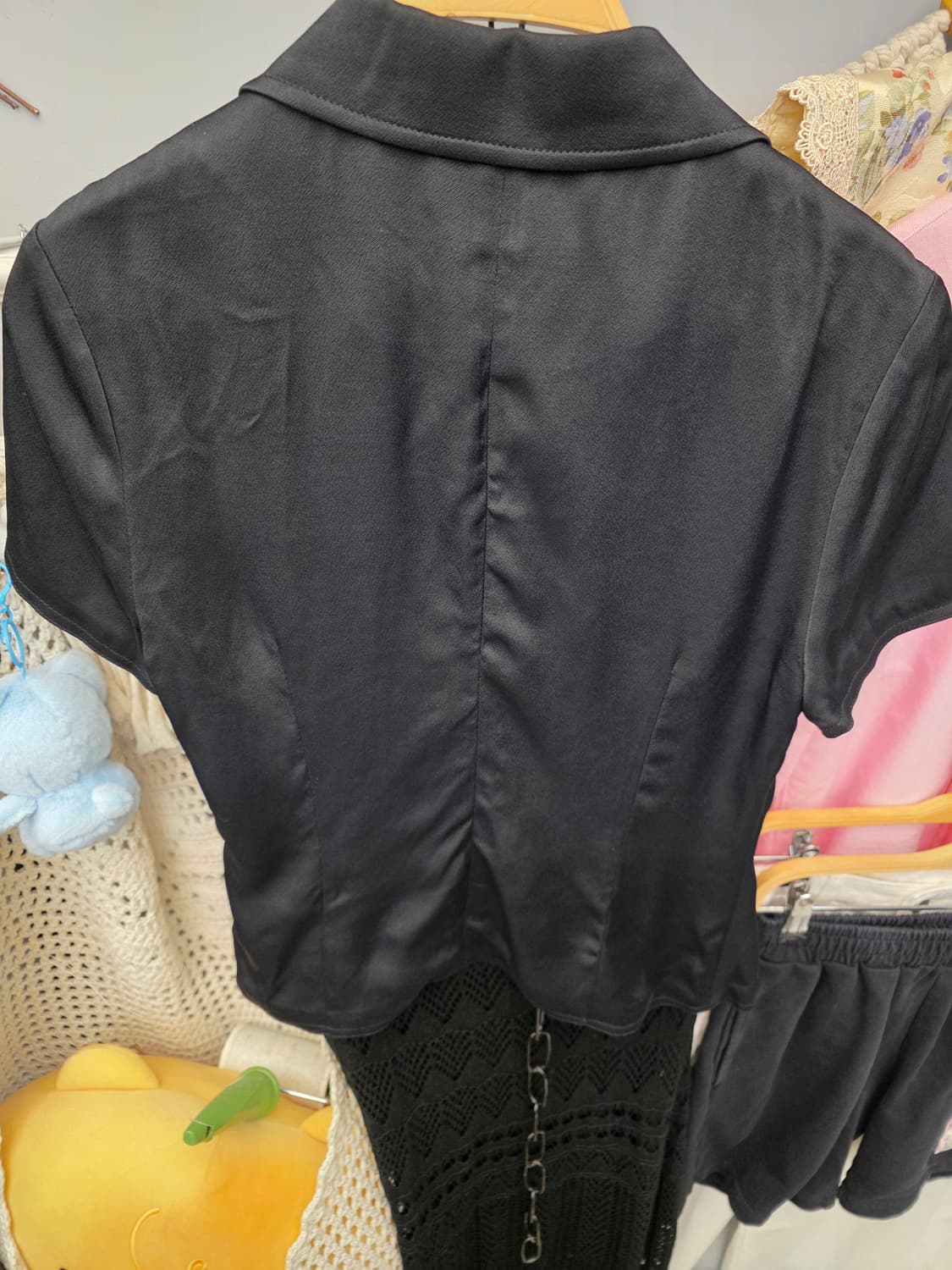 새상품 유라고 URAGO 카라 반팔 S 상품이미지7