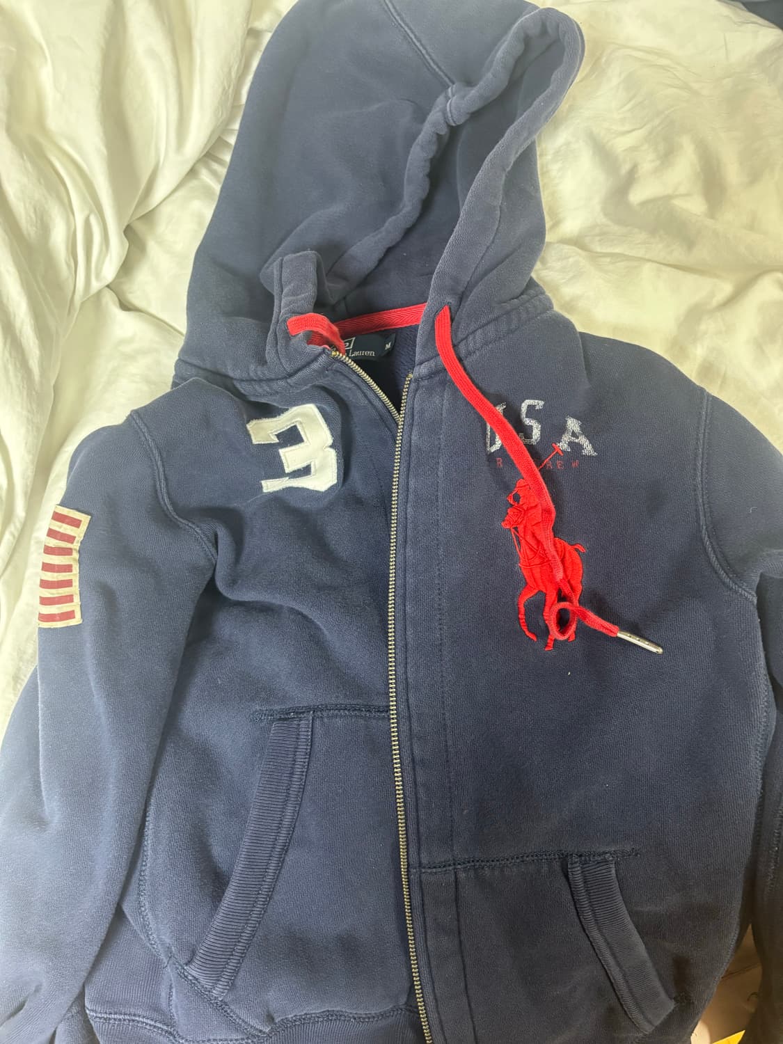 폴로 빅포니 후드집업 M 상품이미지1