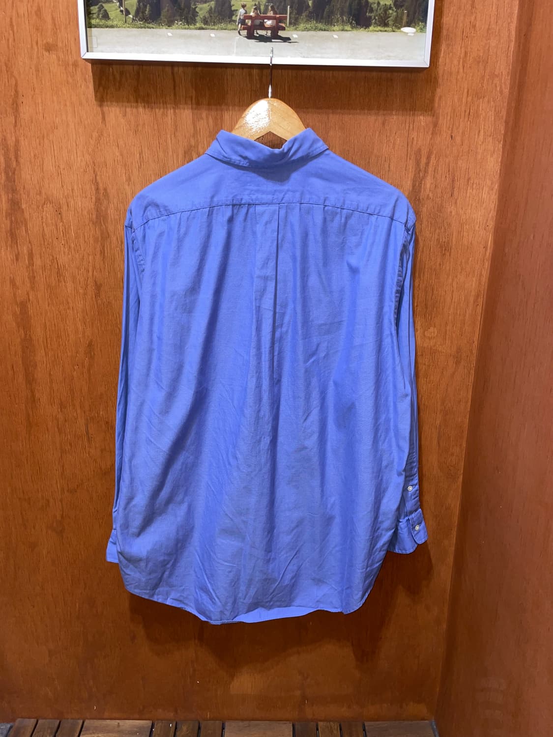 (16 1/2) POLO 폴로 랄프로렌 솔리드 셔츠 야머스핏 상품이미지4