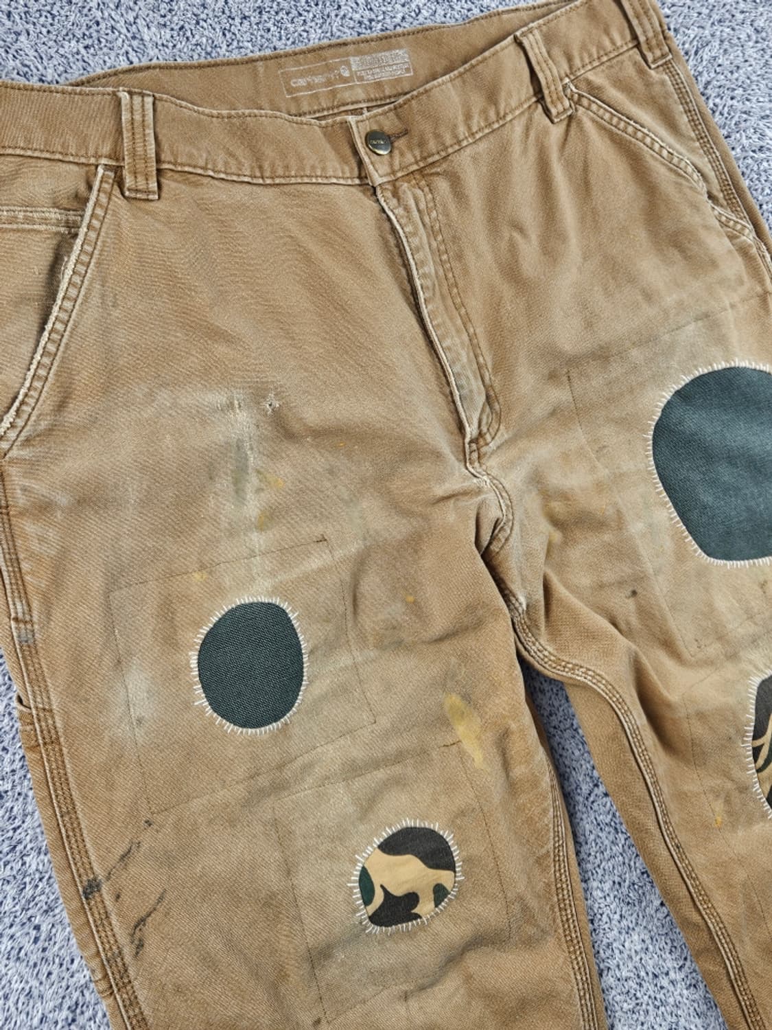 칼하트 덕캔버스 카펜터 커스텀 워크 팬츠 ( 38X34 ) / 11395 상품이미지5