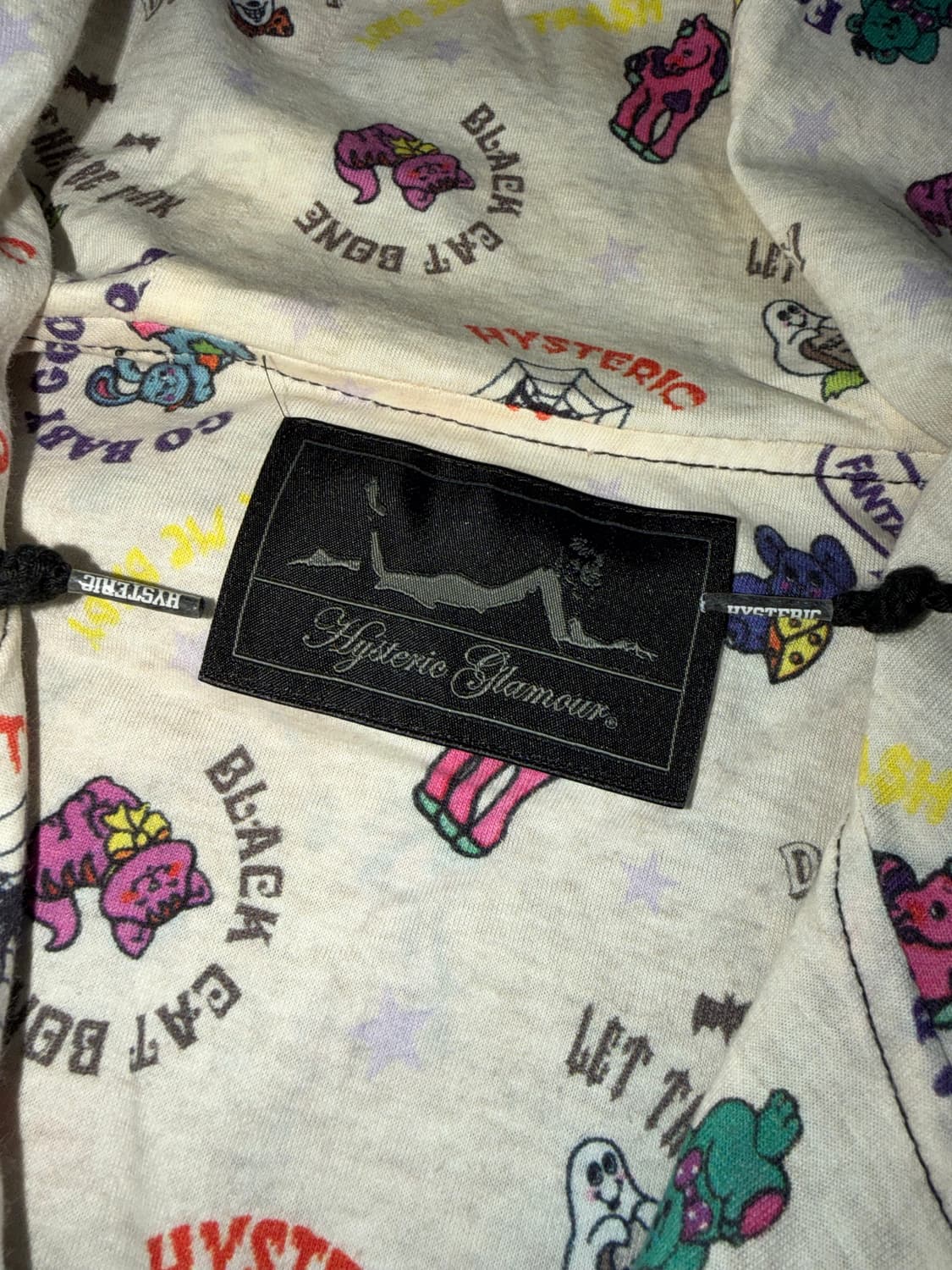 Hysteric Glamor 히스걸 와팬 패치 블루종 상품이미지3