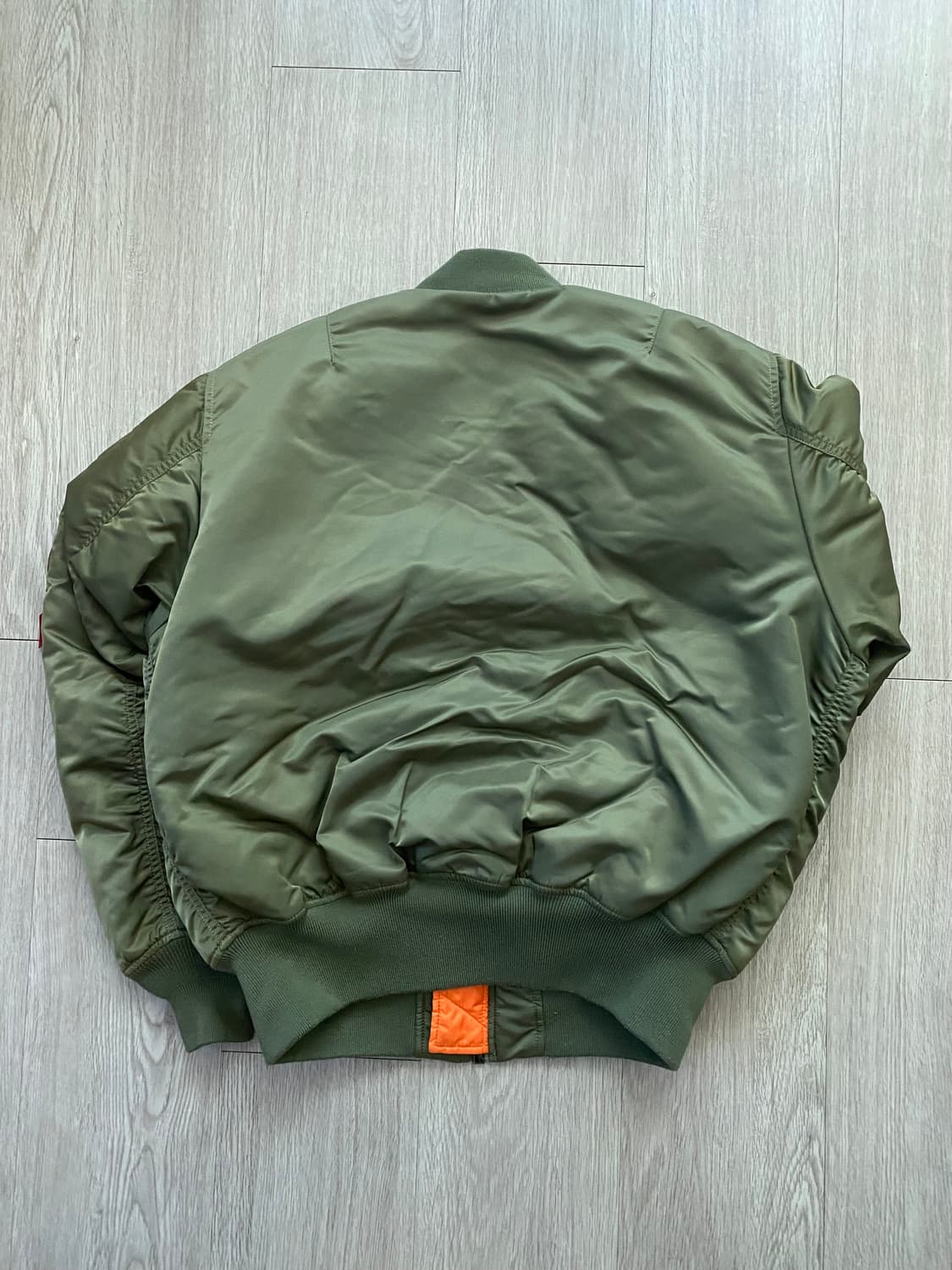 알파인더스트리 ma-1 세이지그린 상품이미지2