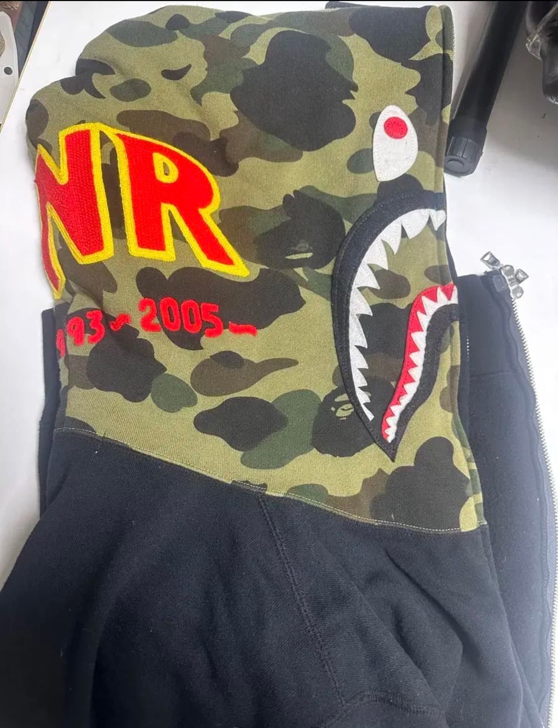 베이프 샤크후드 카모 상품이미지1