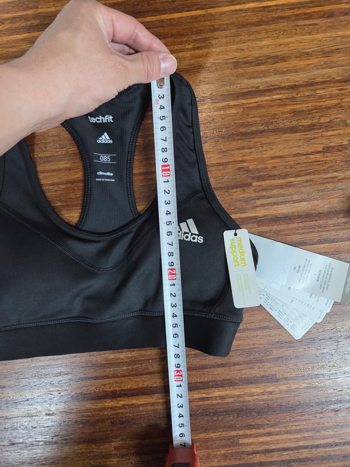 아디다스 테크핏 스포츠 브라탑 85 상품이미지6