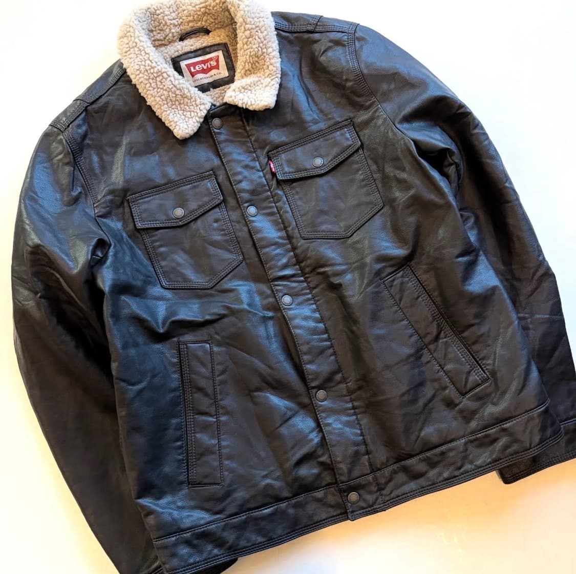 리바이스 레더 셰르파자켓 상품이미지6