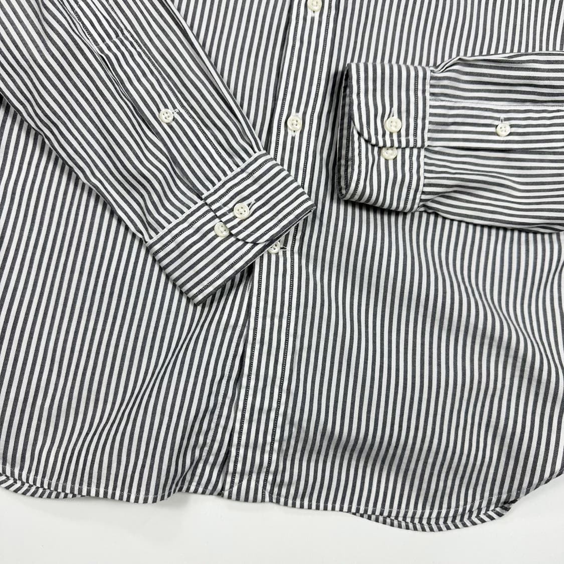 폴로 랄프로렌 포니 클래식 스트라이프 셔츠 (S) 상품이미지4