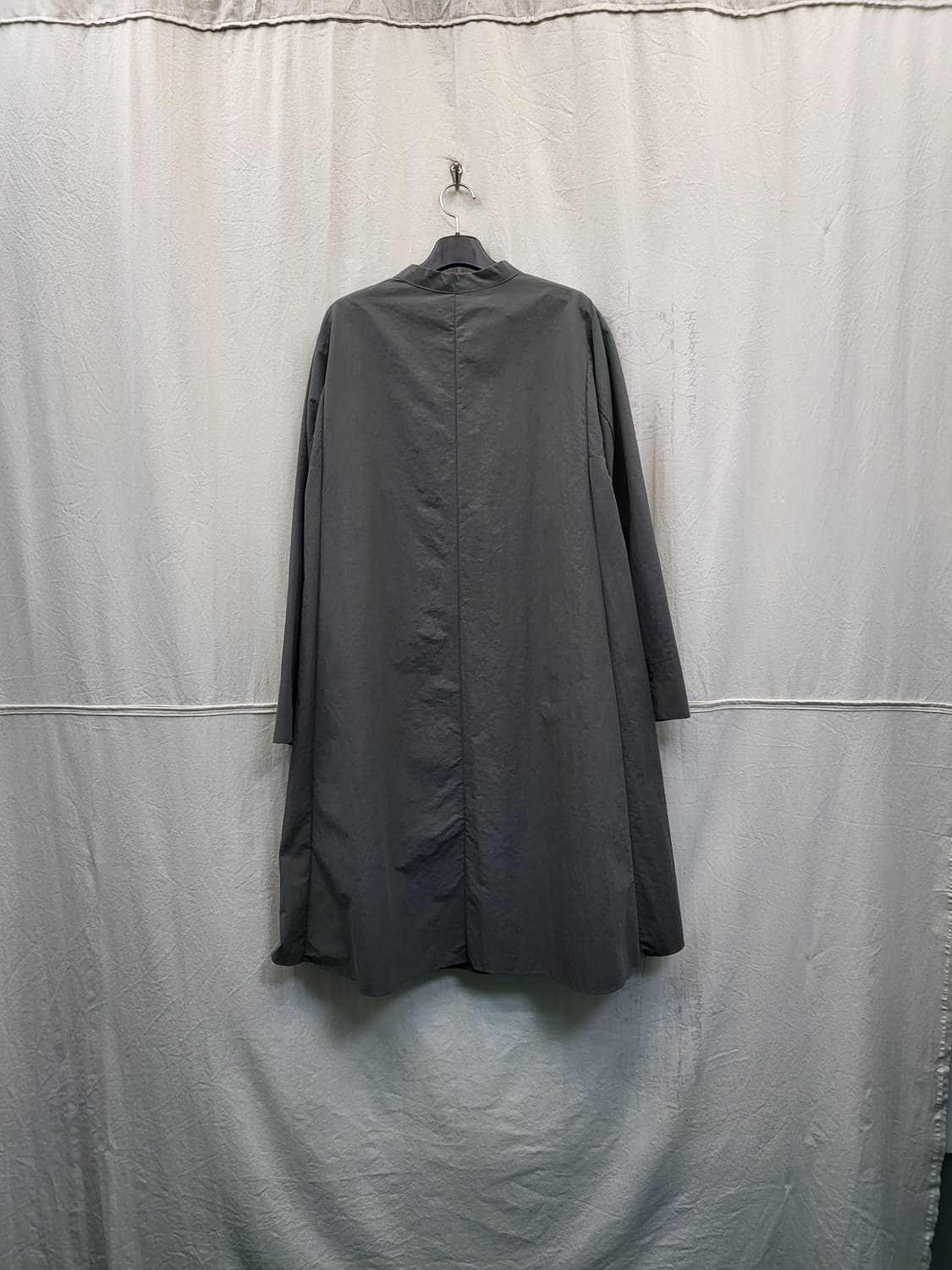 SATIN 카키 롱 원피스 161. 상품이미지2