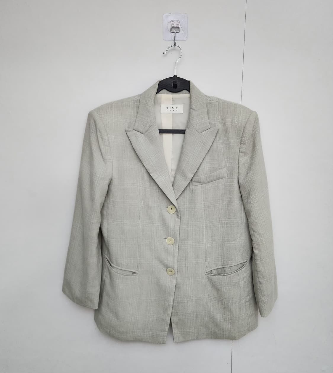 TIME 타임 95 66 체크자켓 상품이미지1