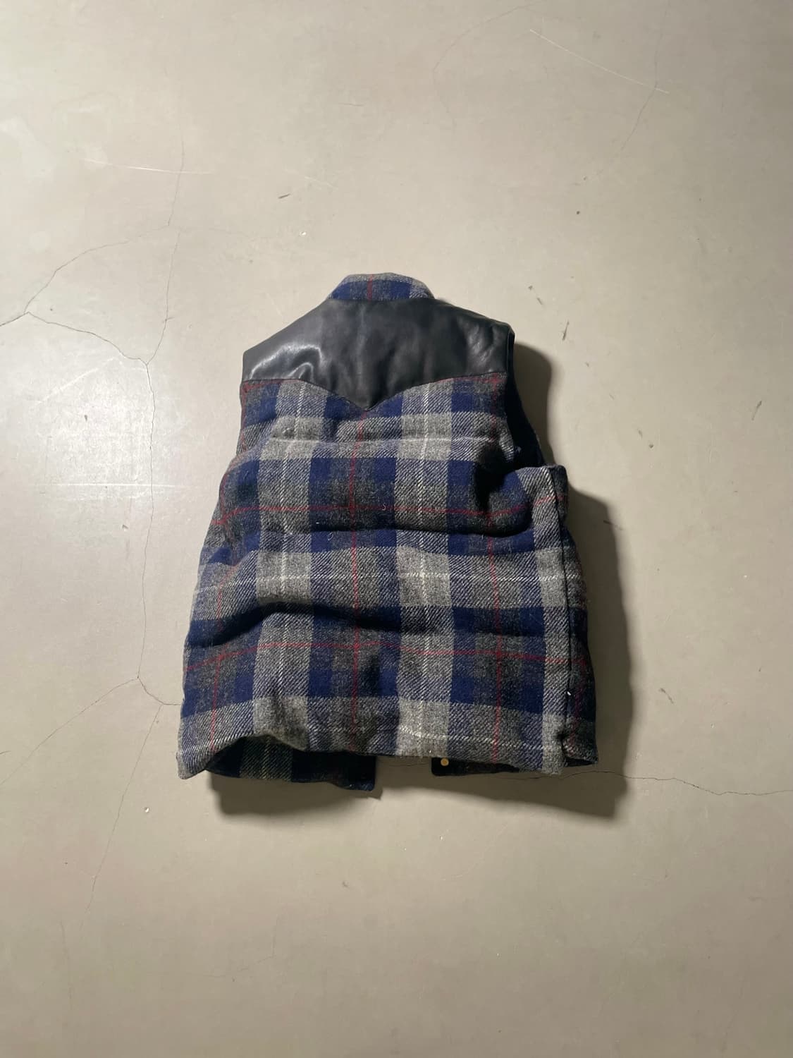 Harris Tweed Down Vest 상품이미지5