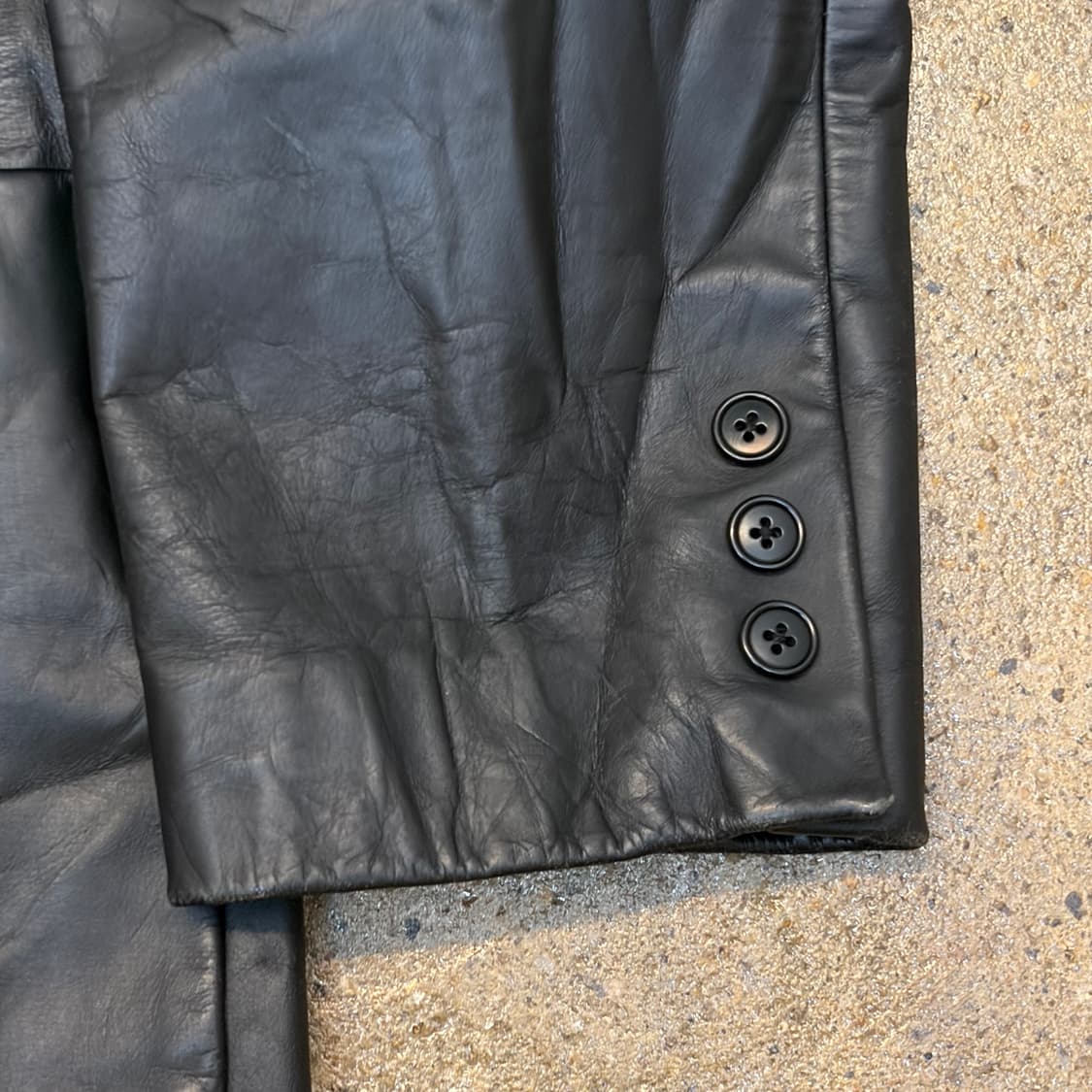 레어 00s USA 빈티지 GAP 갭 가죽 블레이저 상품이미지6