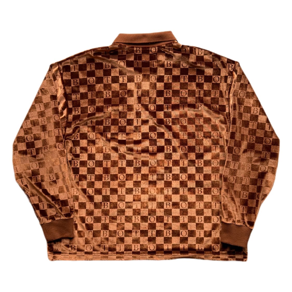 BoTT 체커보드 벨루어 폴로셔츠 XL(2XL) 상품이미지2