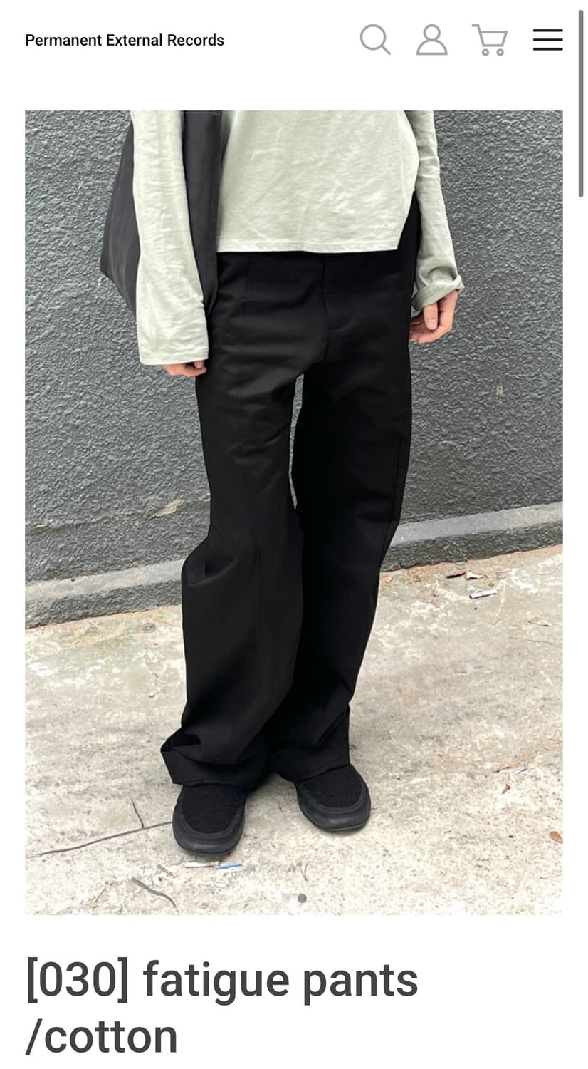 [구매] 머듈 퍼티그 2 사이즈 블랙 상품이미지1