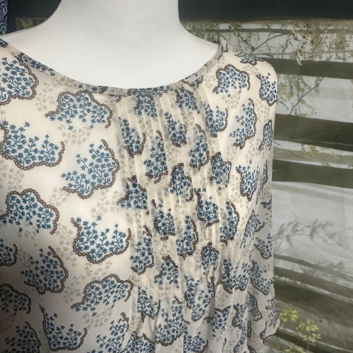 빈티지 안나수이 유니클로 콜라보 블라우스 상품이미지5