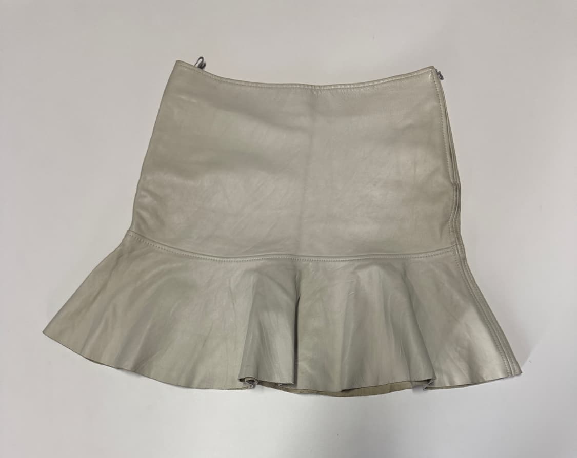 희귀!! 아르마니 빈티지 리얼 레더 가죽 미니 스커트 상품이미지1