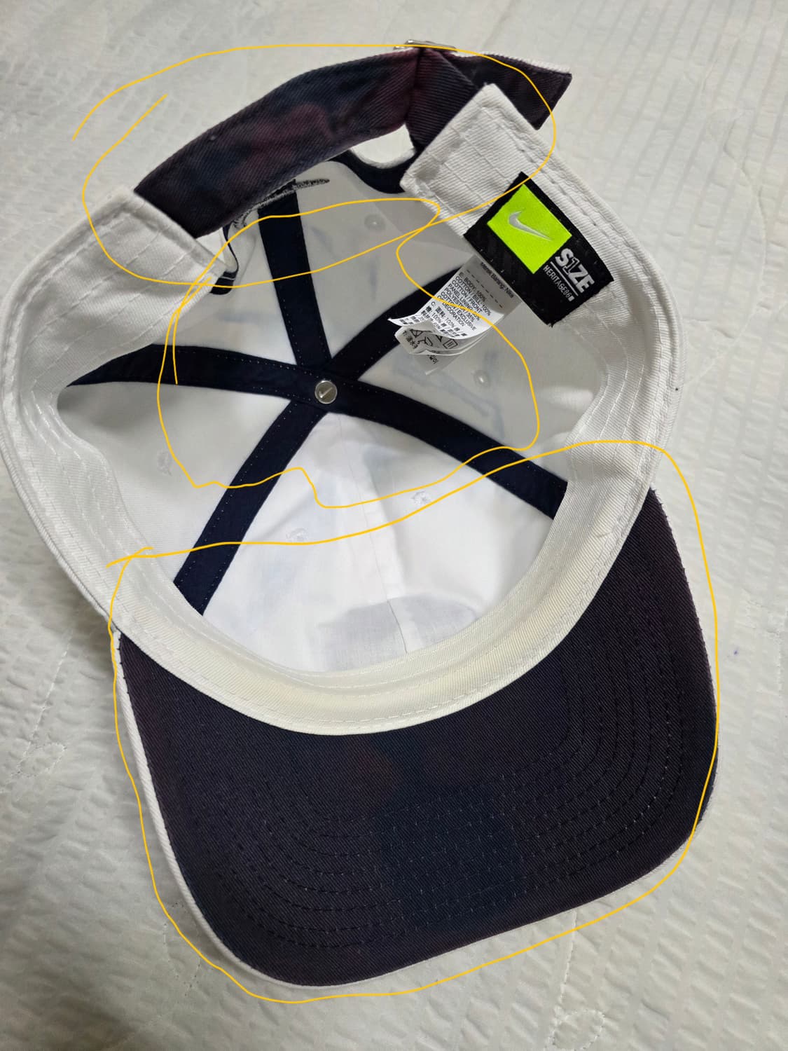 나이키 USA 하얀색 헤리티지86 모자 볼캡 국가대표 nike usa 상품이미지6