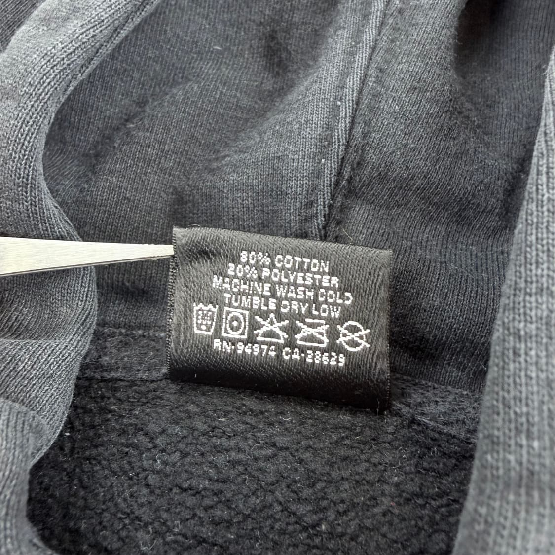 스투시 베이직 자수로고 후드티 상품이미지6