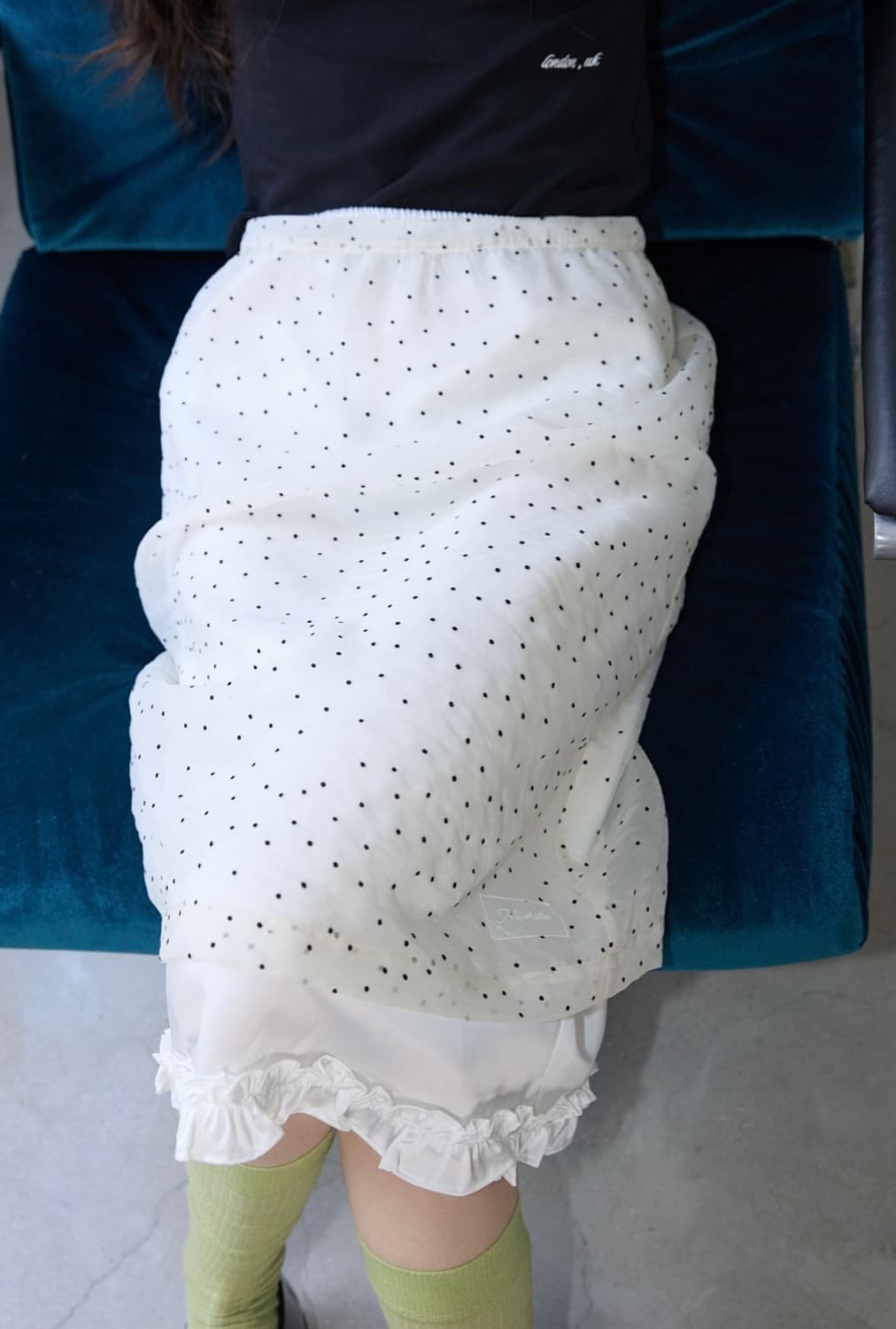 미치코런던 코시노 레이어드 스커트 M 상품이미지6