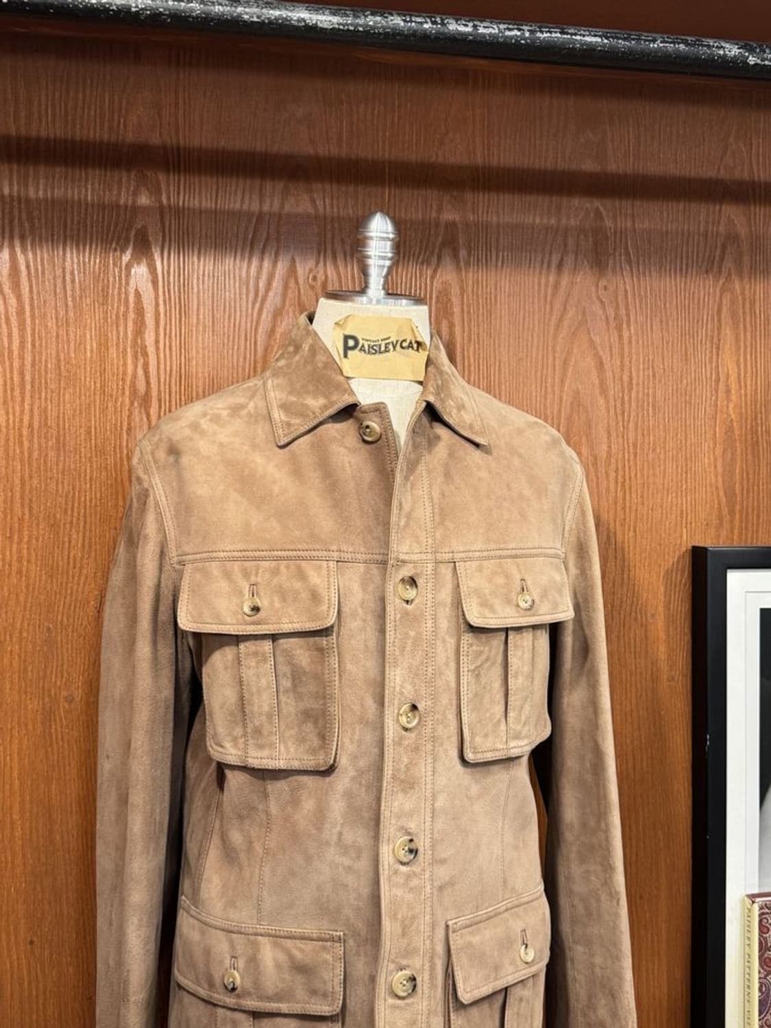 톰포드 스웨이드 자켓 상품이미지2