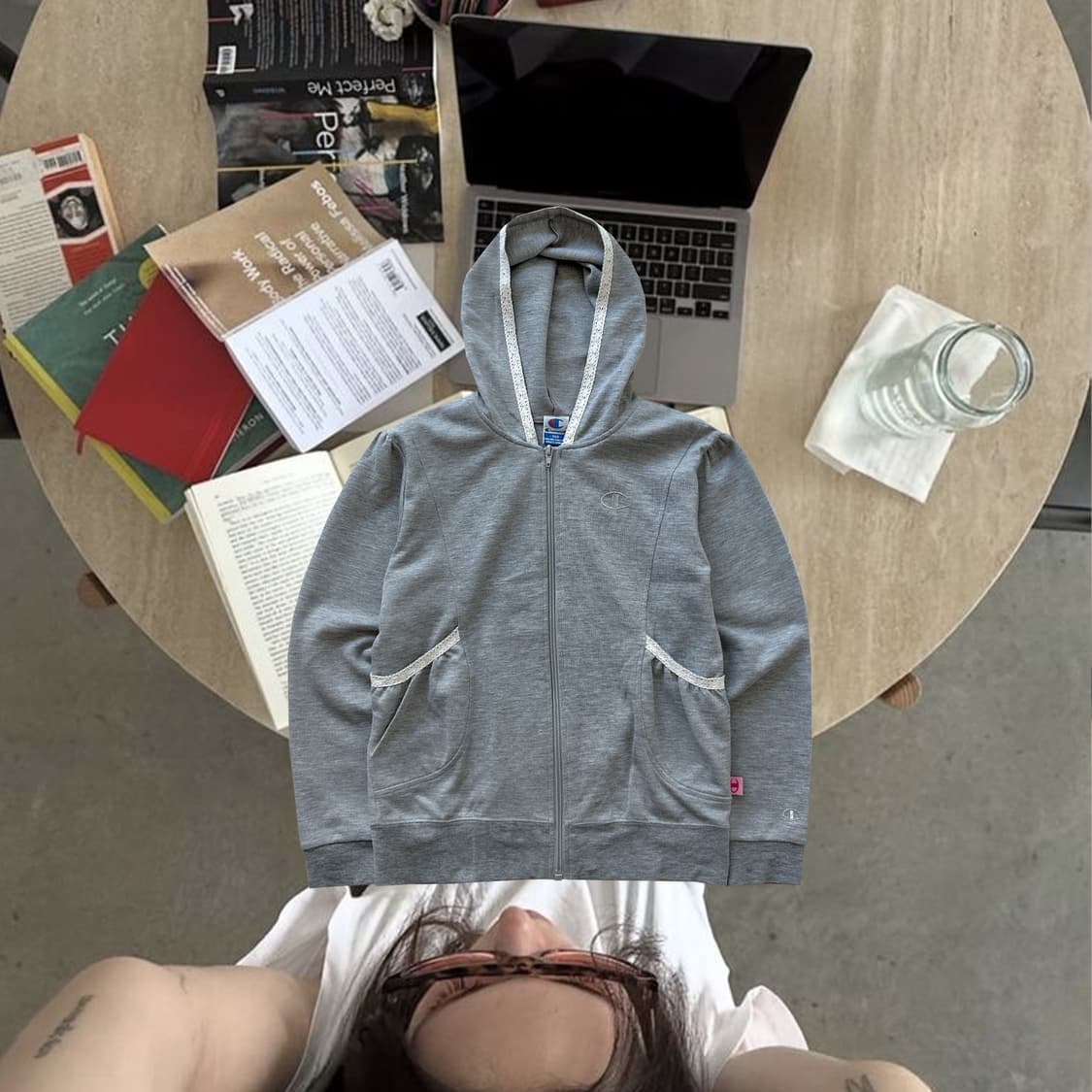 Champion Hood Zip-Up 상품이미지1