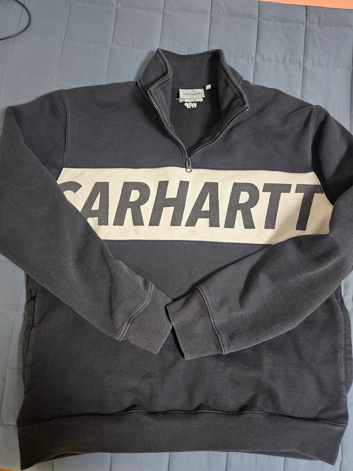 칼하트 WIP 하프집업 스웻셔츠 XL 상품이미지1