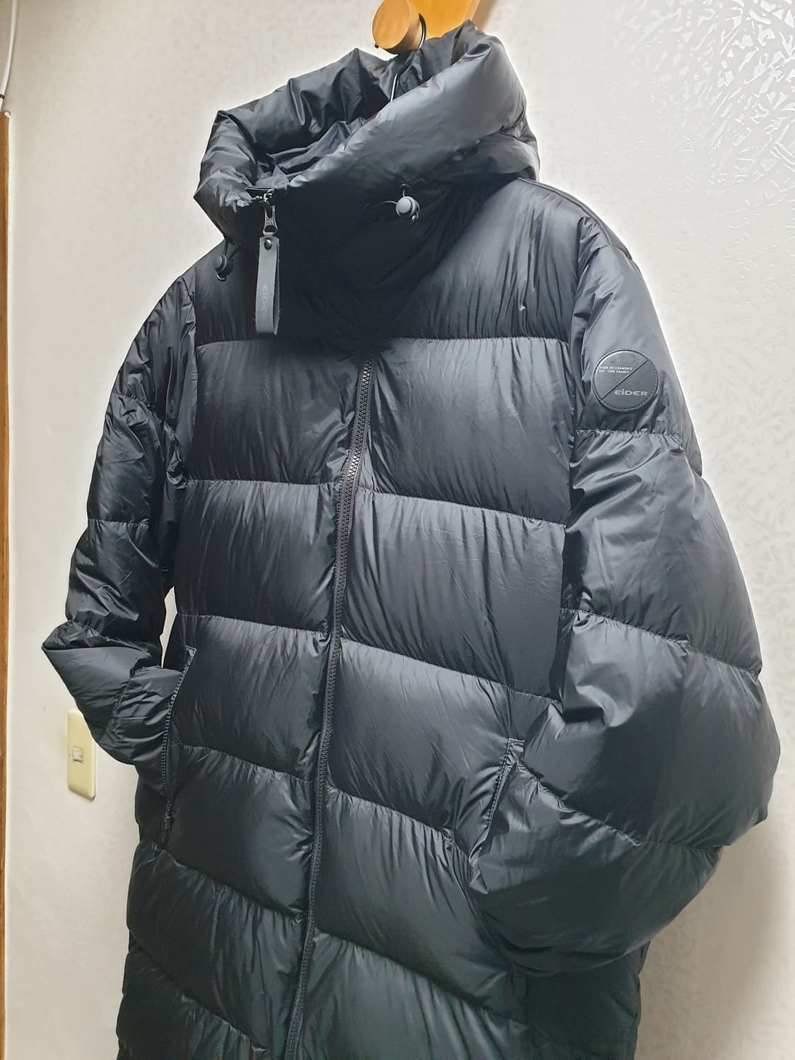 [여100] 아이더 에어본 구스롱패딩 장원영패딩 상품이미지5
