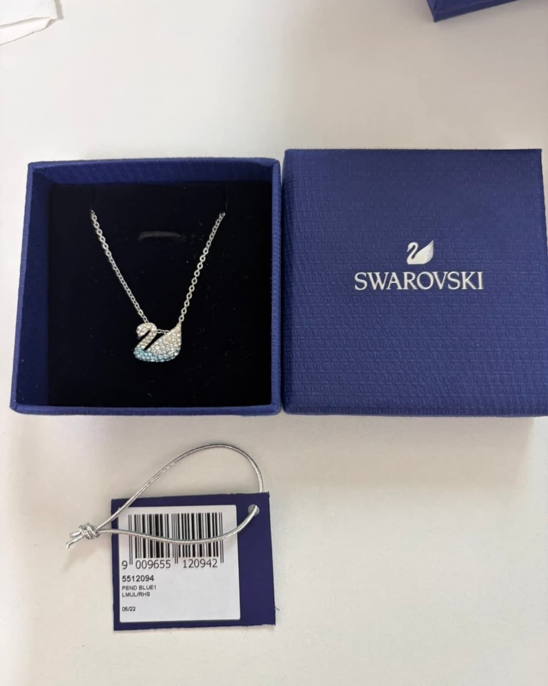 스와로브스키 스완 백조 목걸이 상품이미지3