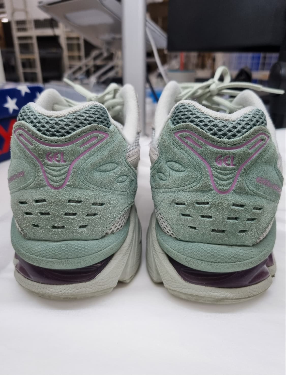 아식스 젤 카야노 14 라이트 세이지 상품이미지5