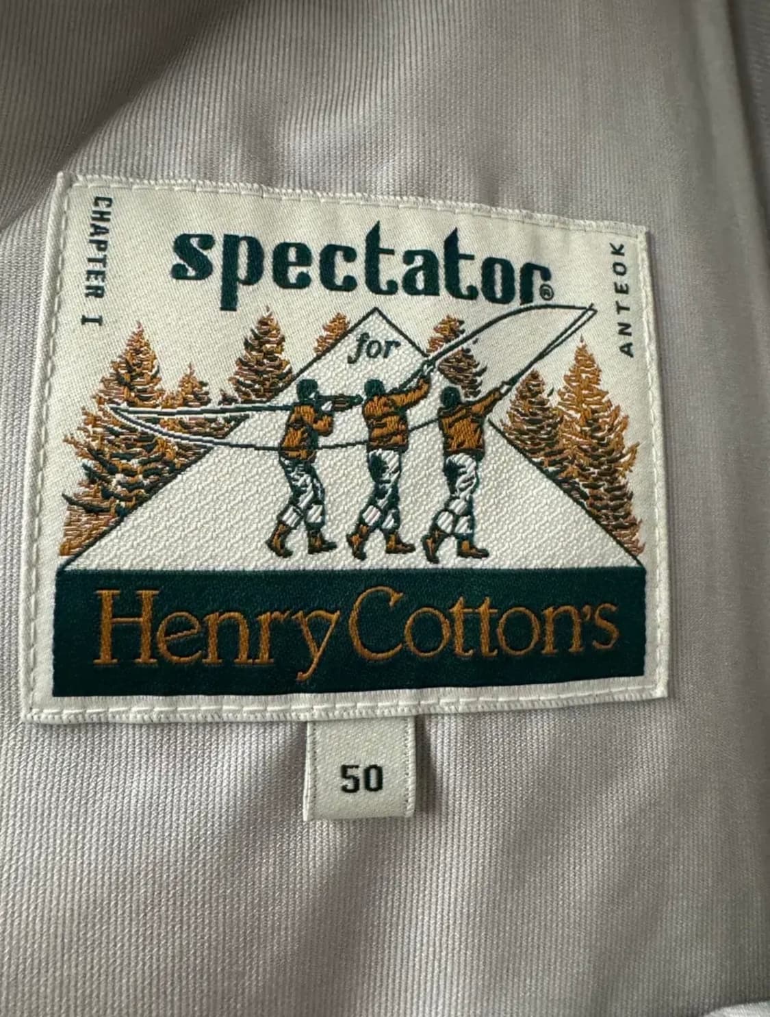 헨리코튼X스펙테이터 콜라보 피셔맨 포켓 자켓 상품이미지3