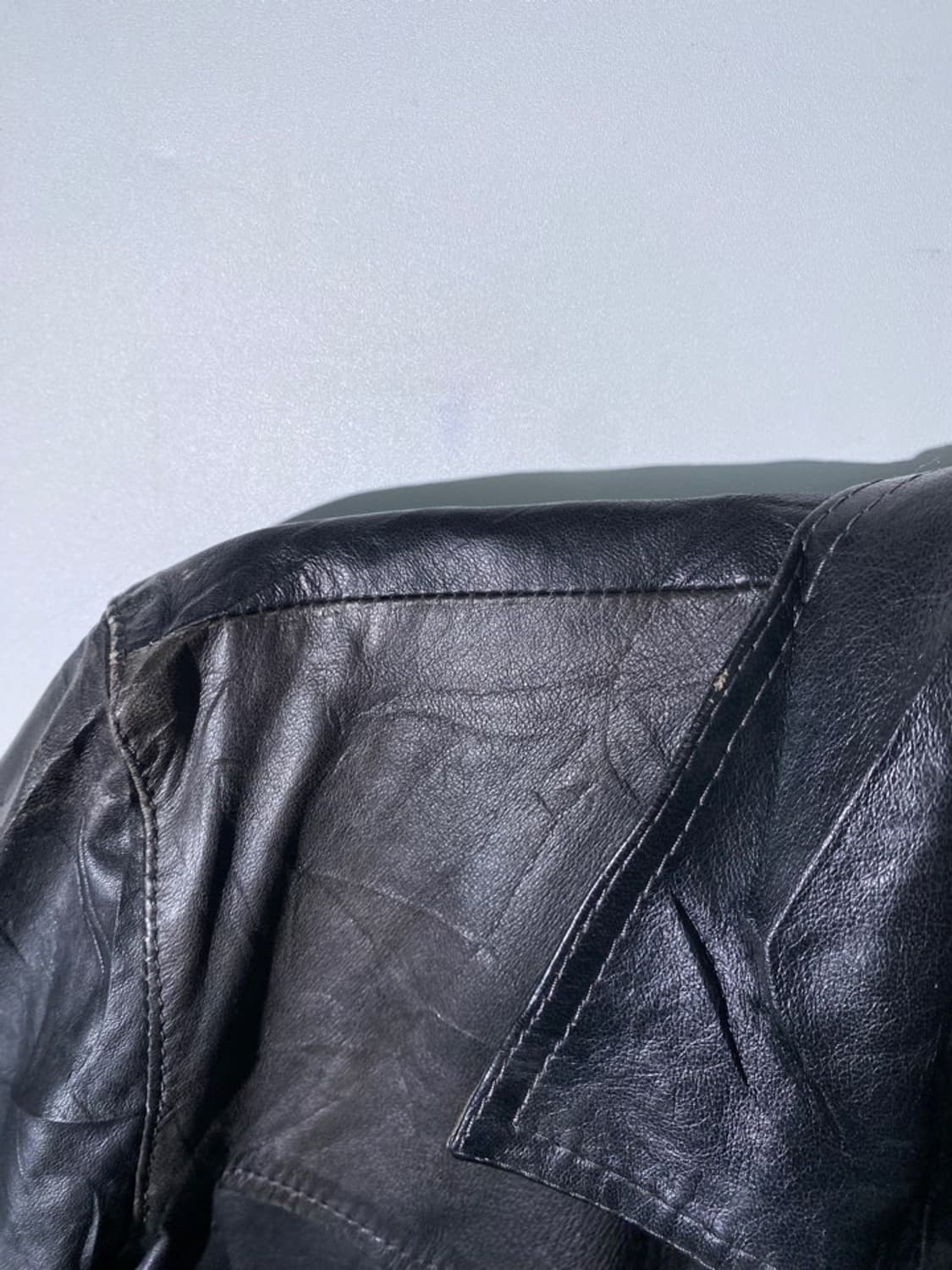 essebi 리얼 레더 자켓 상품이미지4