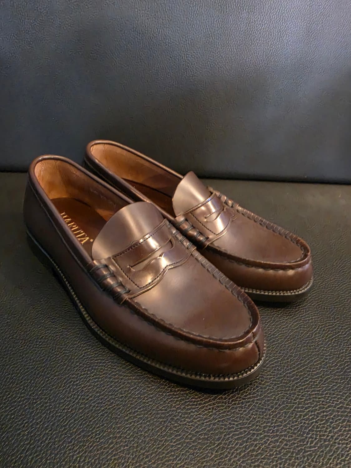 하루타 브라운 페니 로퍼 상품이미지2