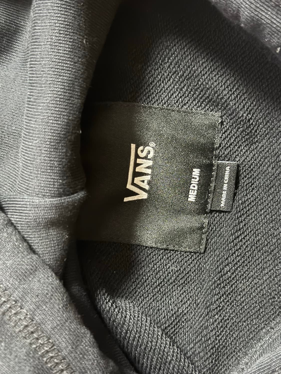 반스 후드티(남녀공용) 상품이미지2