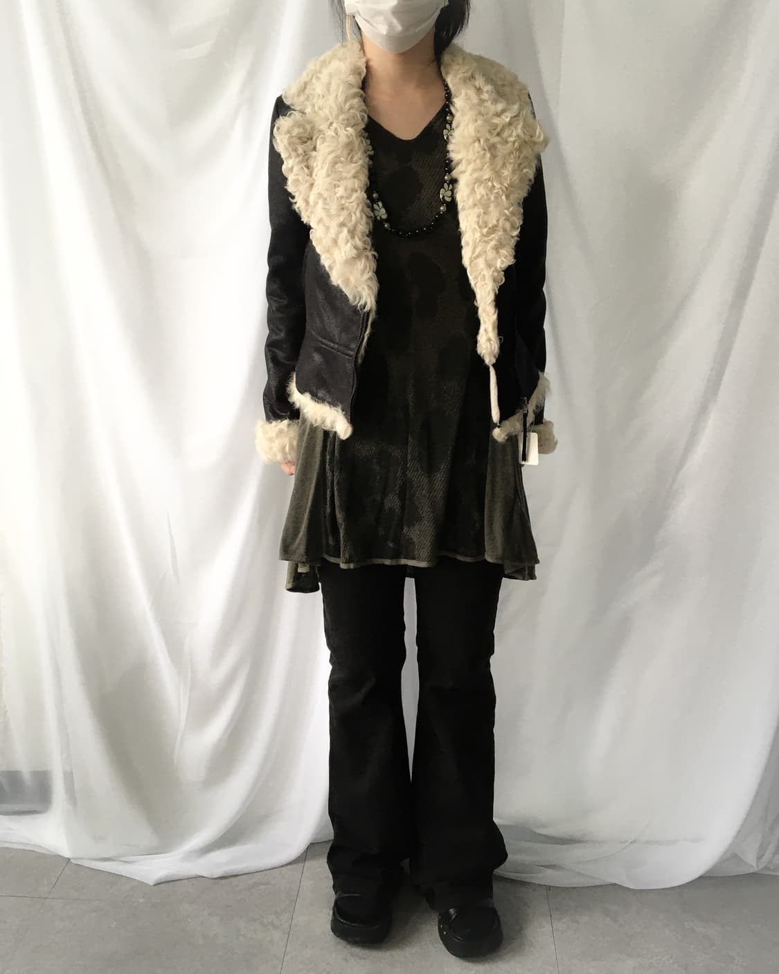 Lamb fur mixed mustang 상품이미지6