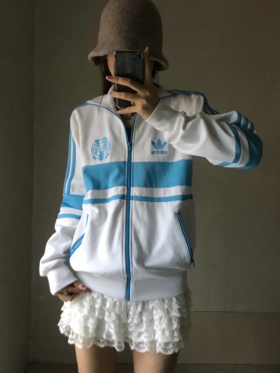 아디다스 00s 흰하 져지 상품이미지1