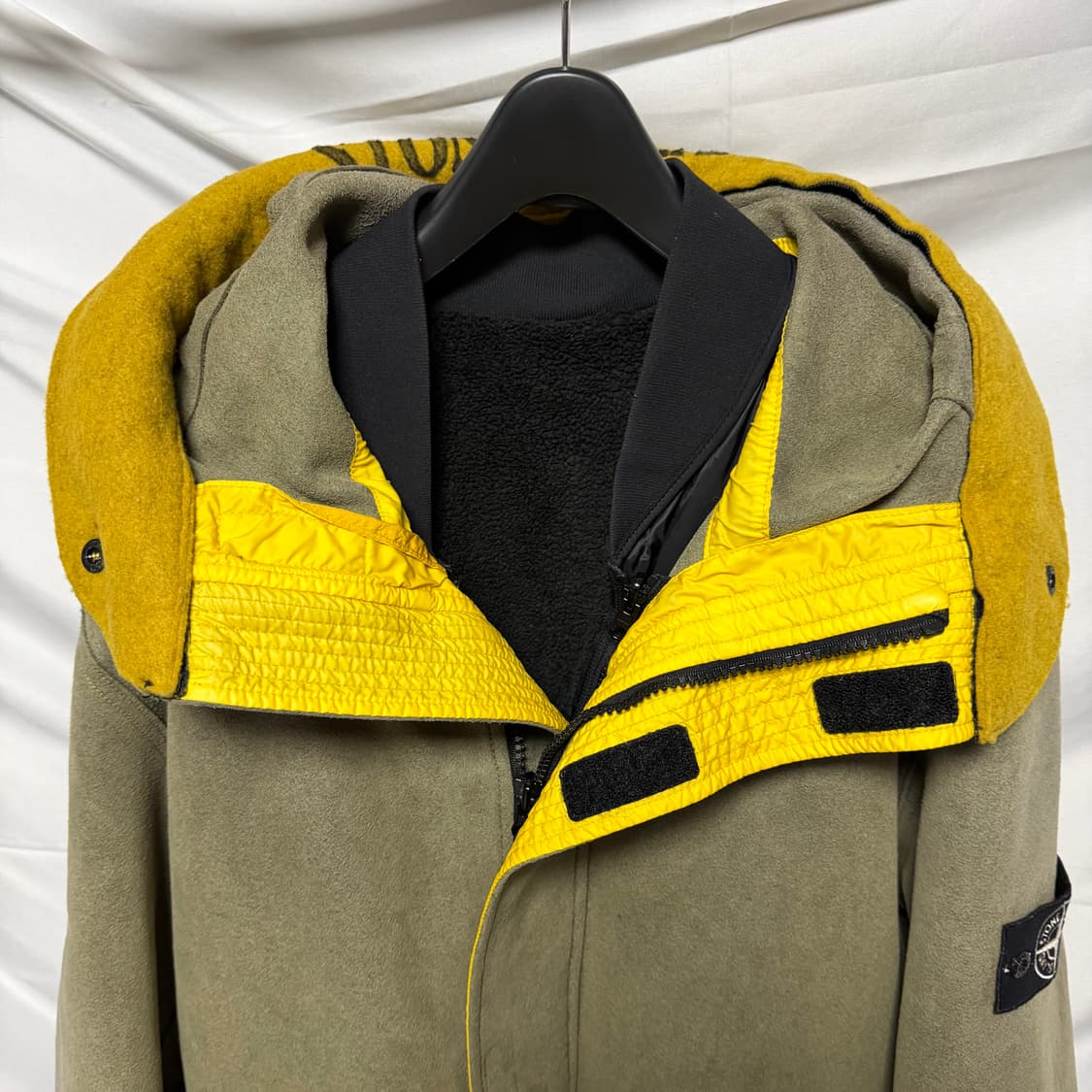 [S급/2XL] 스톤아일랜드 멘메이드 스웨이드 코트자켓 상품이미지4