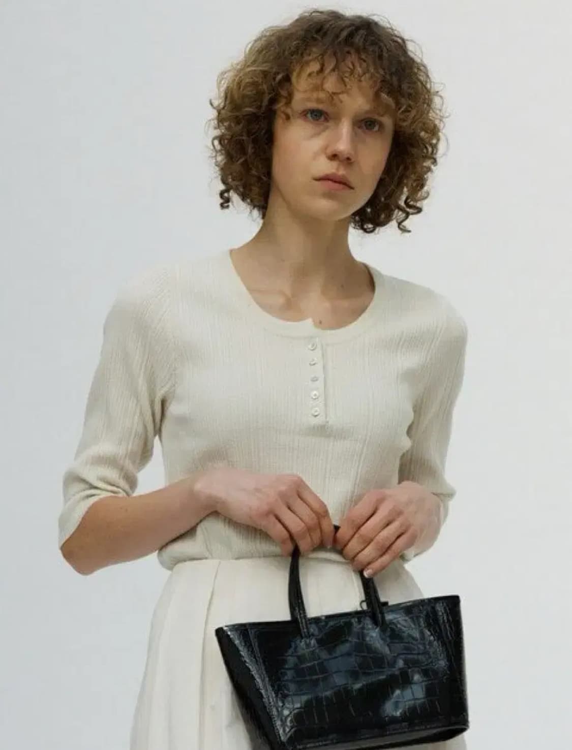 낫띵리튼 아이보리 니트 상품이미지2