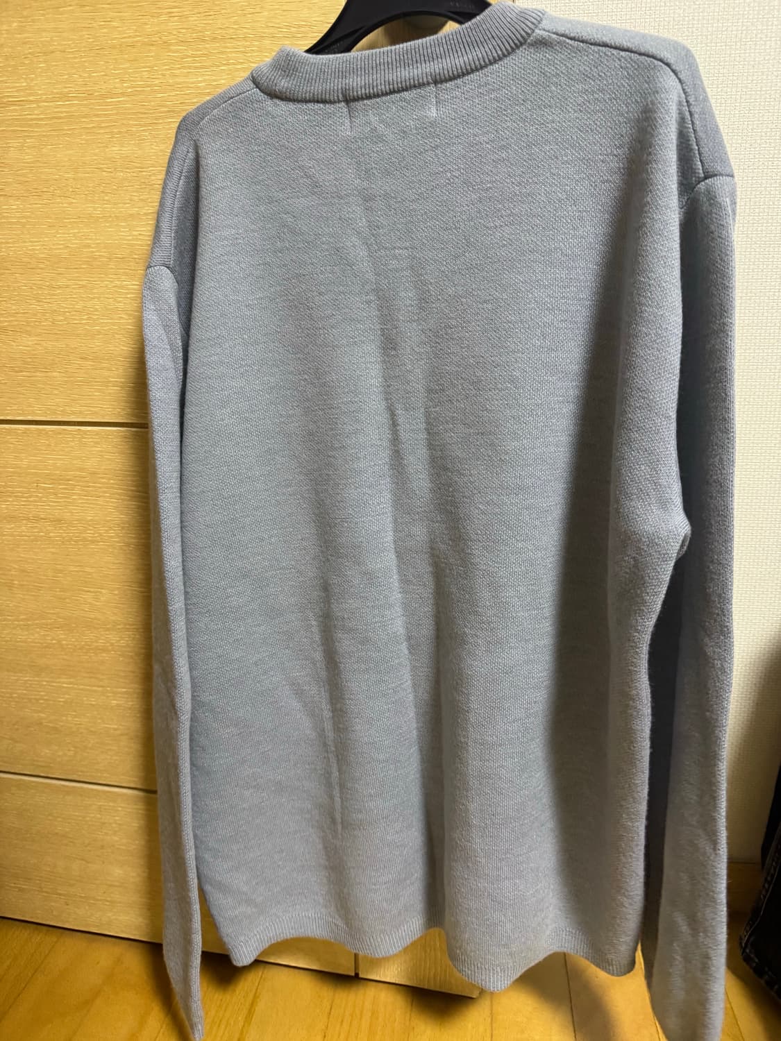 엘무드 화란 세미오버 니트 애쉬 블루 [48] 상품이미지2