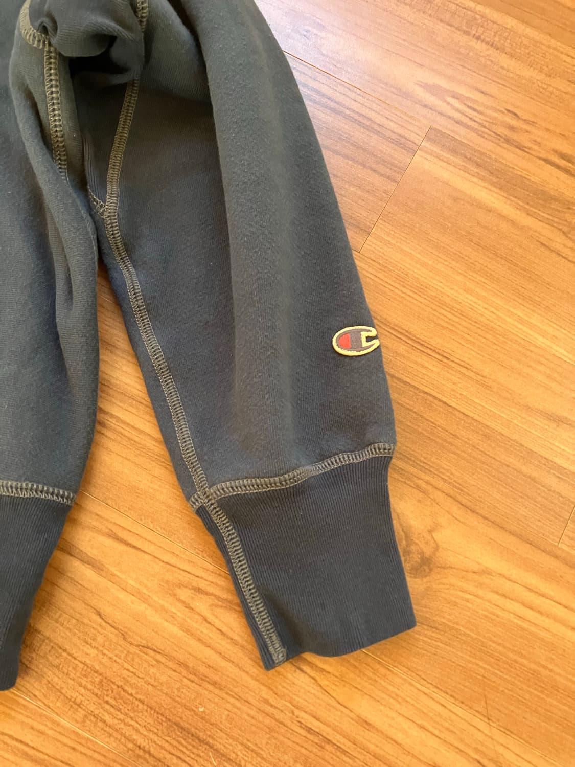 챔피온 X 카키스 클럽 후드 티셔츠 Tint Navy m사이즈 상품이미지2