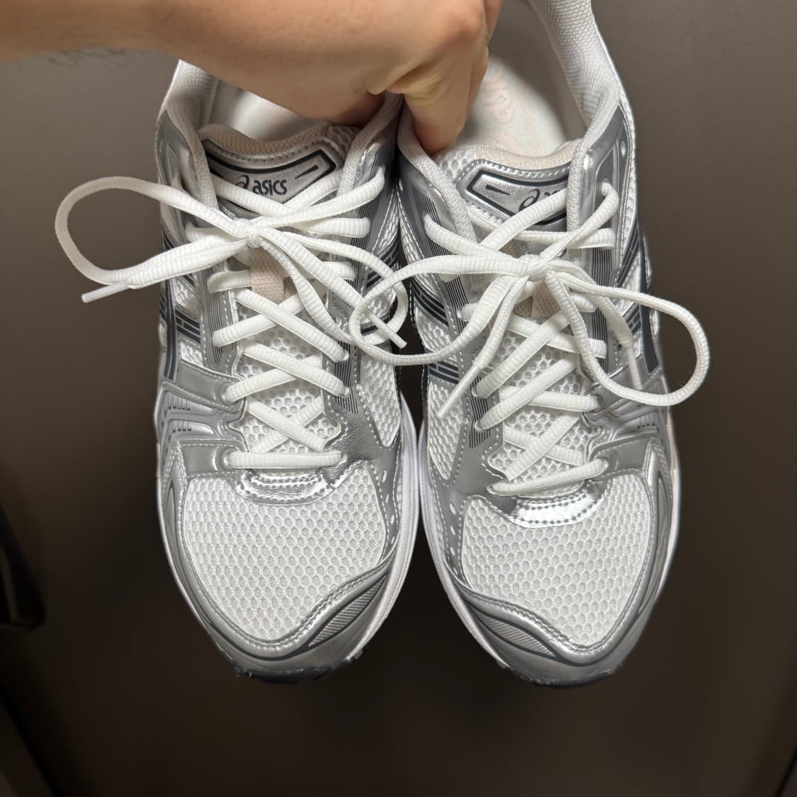 (290) 아식스 젤카야노14 실버 그레이 상품이미지4