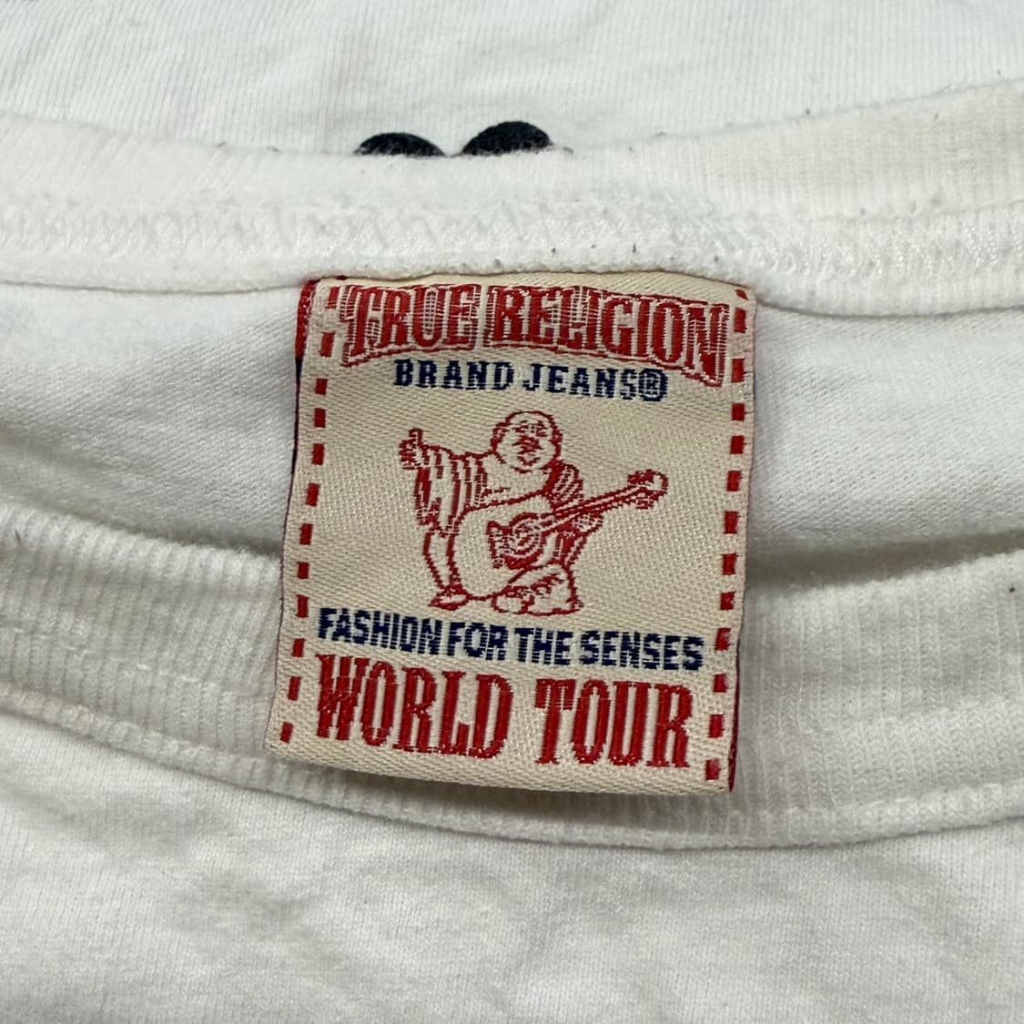 [정품/F] 트루릴리전 x 원피스 시로히게 숏 슬리브 화이트 b10 상품이미지4