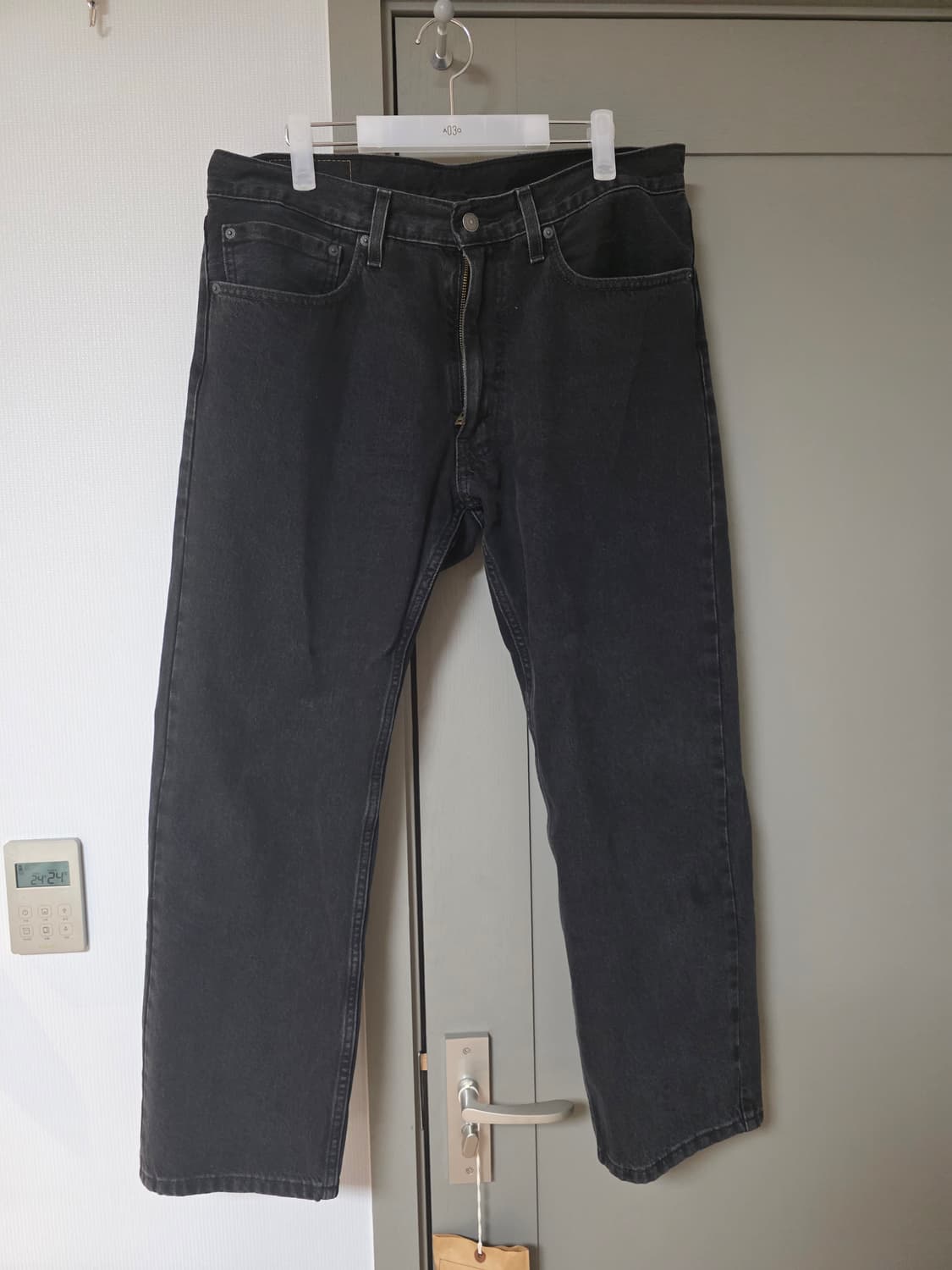 리바이스 555 릴렉스 스트레이트 흑청 34x30 상품이미지1