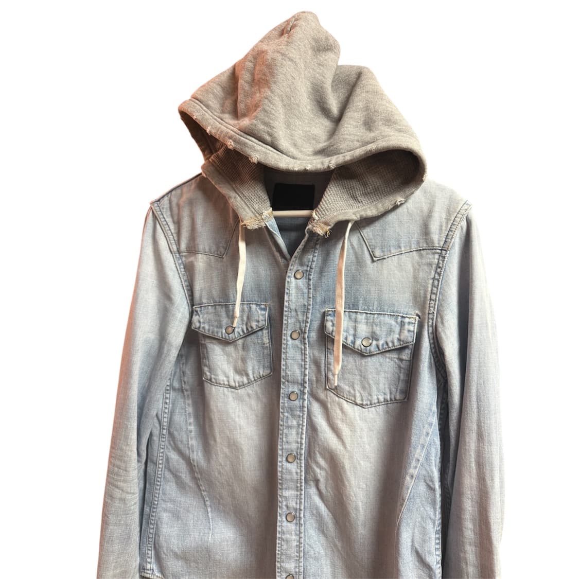 11fw 넘버나인 데님 후드셔츠 상품이미지2