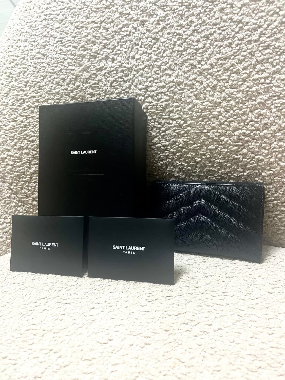 생로랑 마틀라쎄 반지갑(풀박스) 상품이미지2